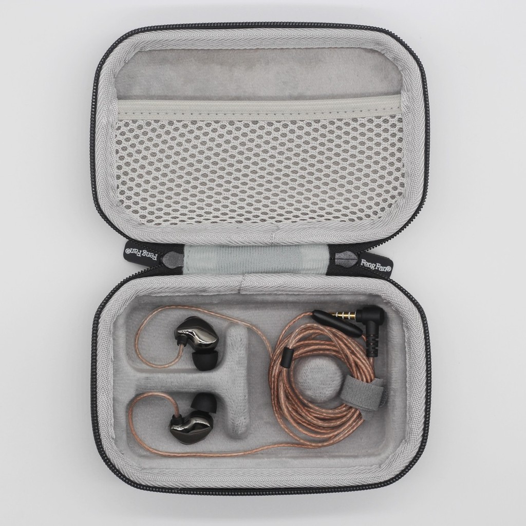 In-Ear Wired Earplug Storage Bag เหมาะสําหรับ Sennheiser IE600/IE200 Sony Audio-Technica Hard Case