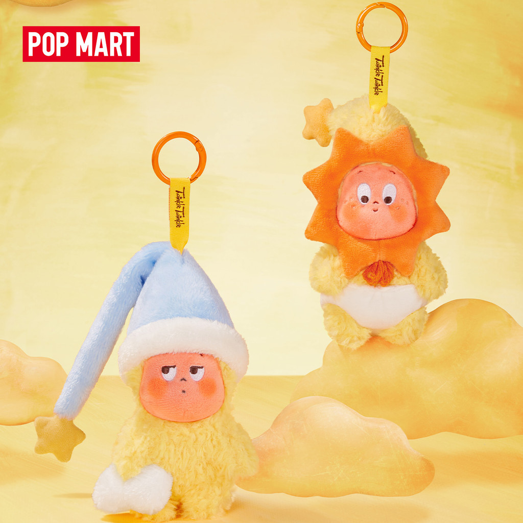 POP MART We are Twinkle Twinkle Series-Plush Pendant Blind Box Action Toys Figure Birthday Gift Kid Toy