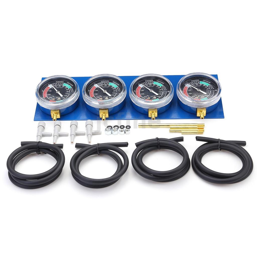4x คาร์บูเรเตอร์รถจักรยานยนต์ Carb การใช้สูญญากาศ 2/4 กระบอกเครื่องวัด Balancer Synchronizer เครื่องมือวินิจฉัย ราคา ถูกที่สุด ดีลบีเคเค แกลเลอรีภาพที่ 7