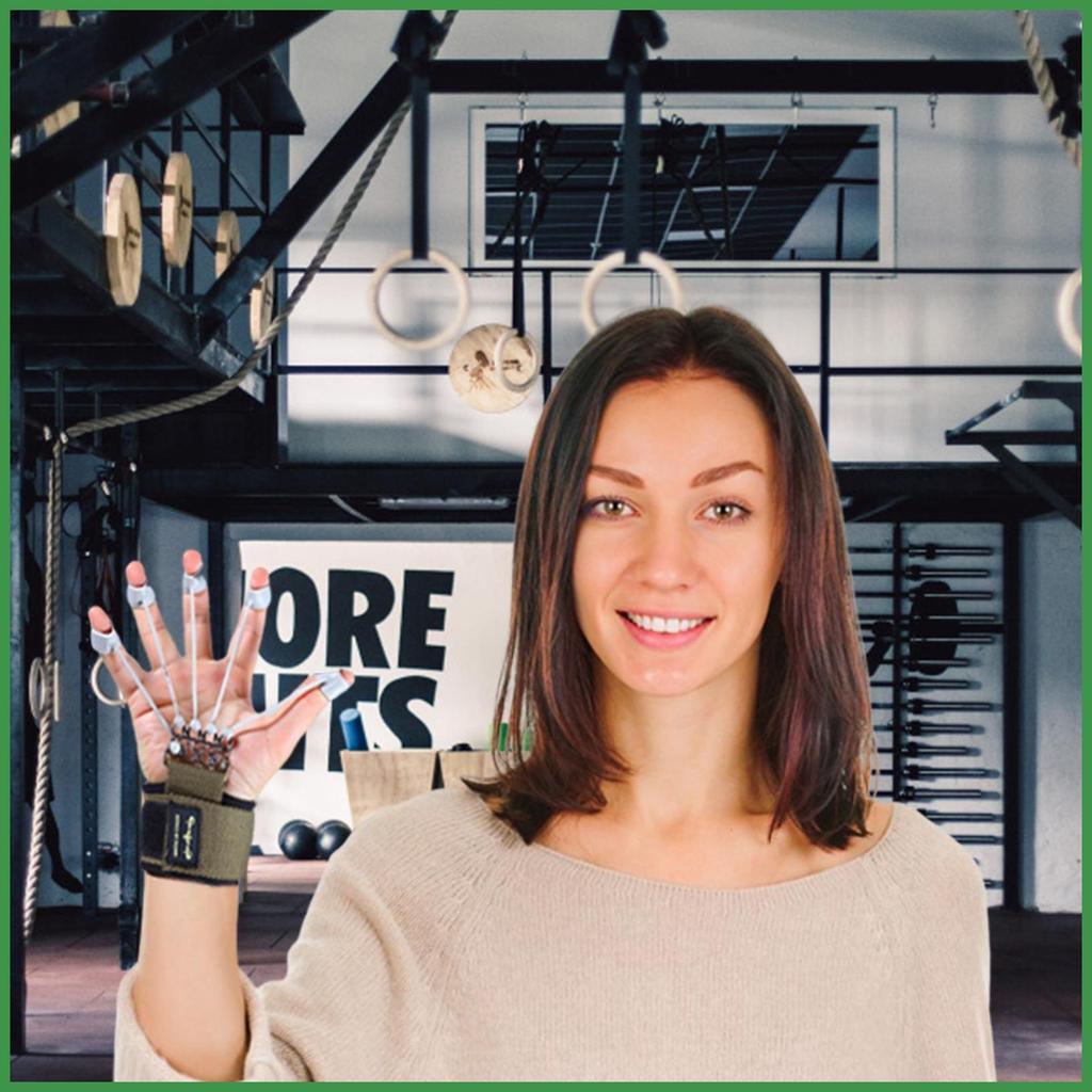 Grip Strength Exerciser กีตาร์ Finger Stretcher มือการออกกําลังกายเทรนเนอร์ซิลิโคน Finger Grip Stren