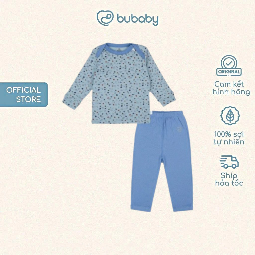 บูเบบี้ บูเบบี้ บูเบบี้ | ชุดคอเต่าแขนยาว Leafly - Pure Cotton BCT110501 | เสื้อผ้าของแท้