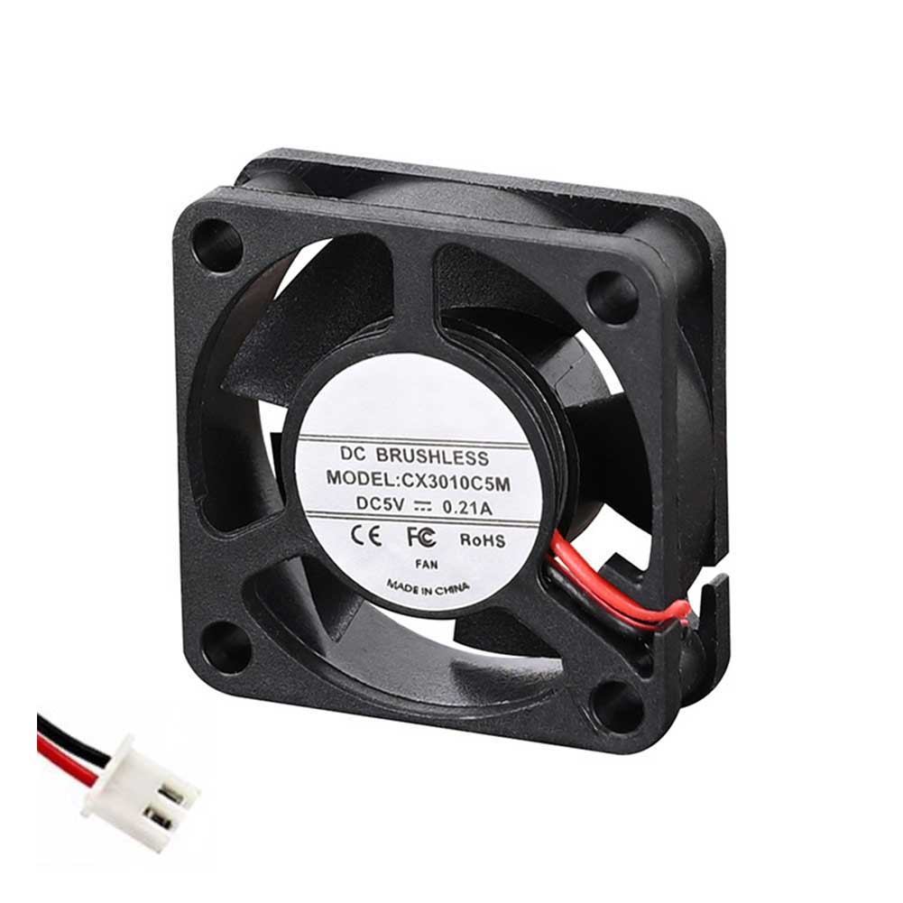 <APRTY> พัดลมระบายความร้อนขนาดเล็กแบริ่งคู่ 2 แพ็ค 3010 สําหรับชิ้นส่วนเครื่องพิมพ์ 3D (3010 5V/12V/