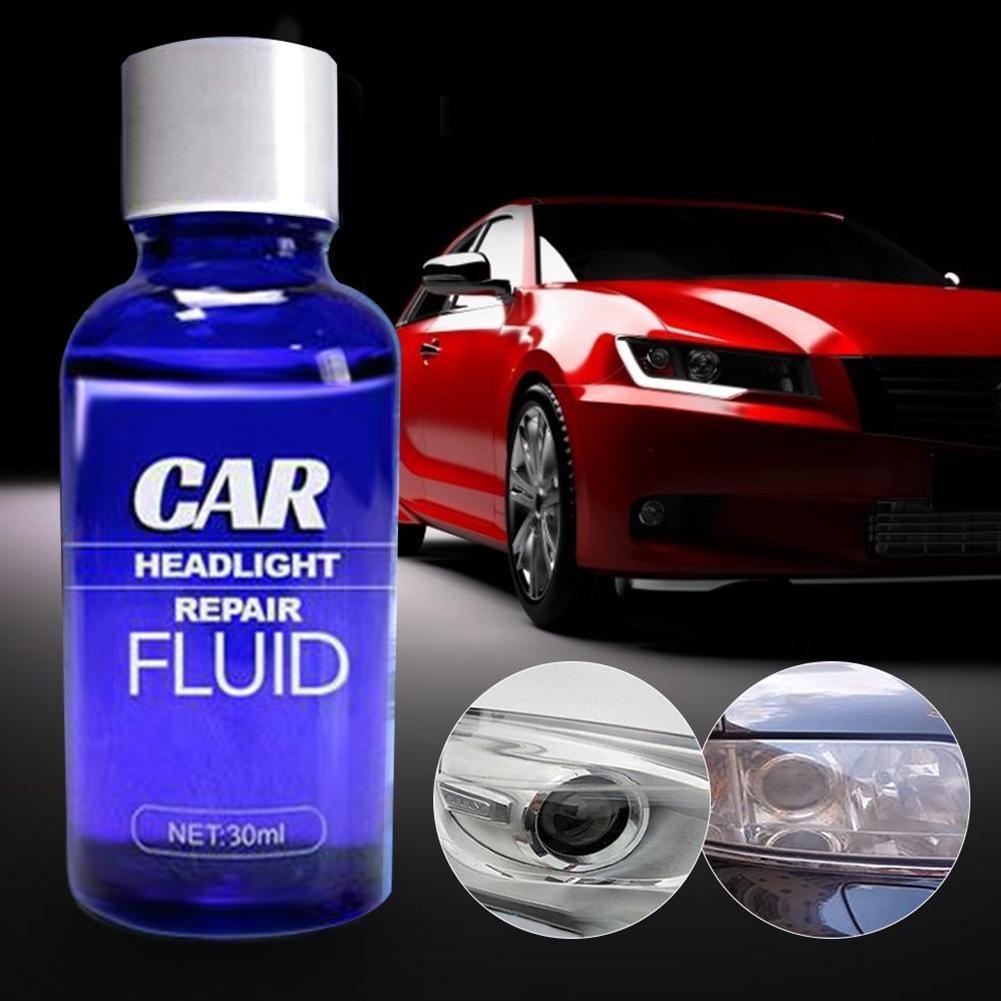 10/30ml ไฟหน้ารถ Liquid Maintenance Repair และ Anti-scratch Wash Quick Effect Cleaner O7p4