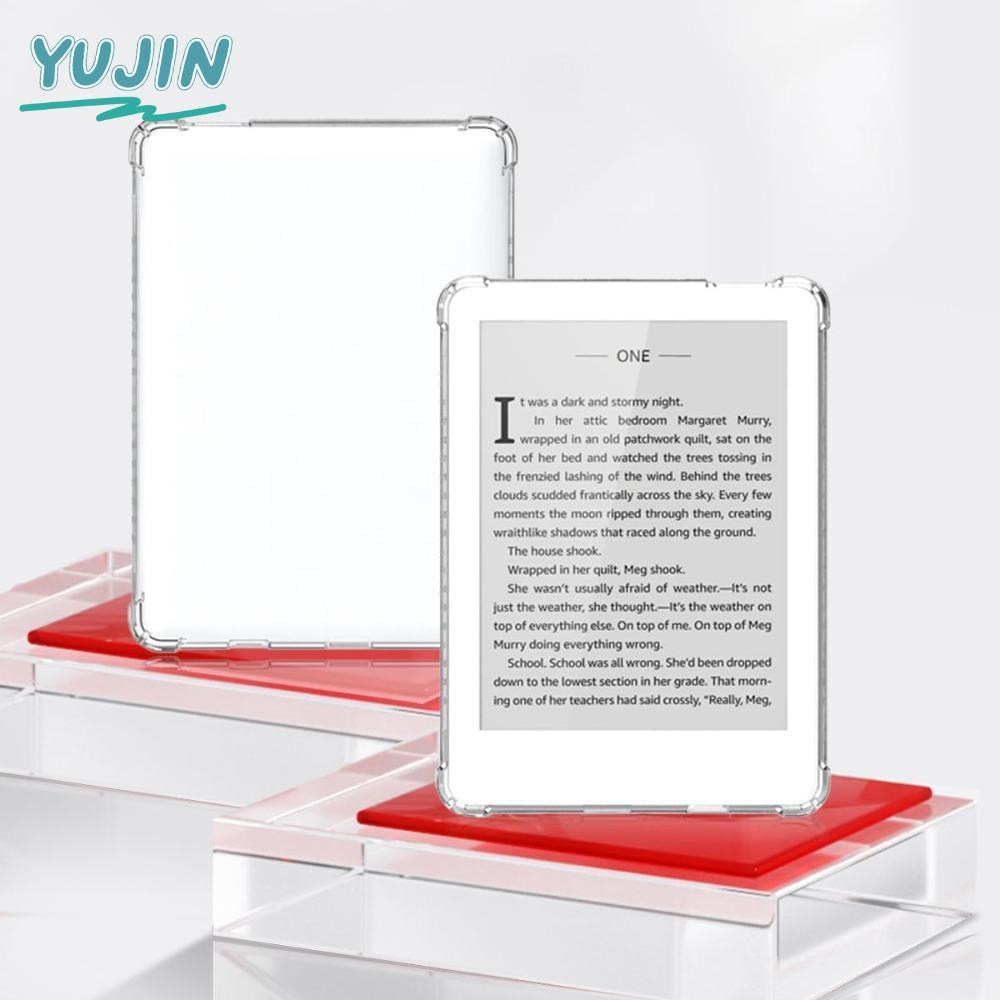 YUJIN ฝาครอบป้องกัน, กันกระแทก Anti-fall 6 นิ้ว E-Reader, คุณภาพสูงโปร่งใส TPU ทนต่อการสึกหรอกลับสํา