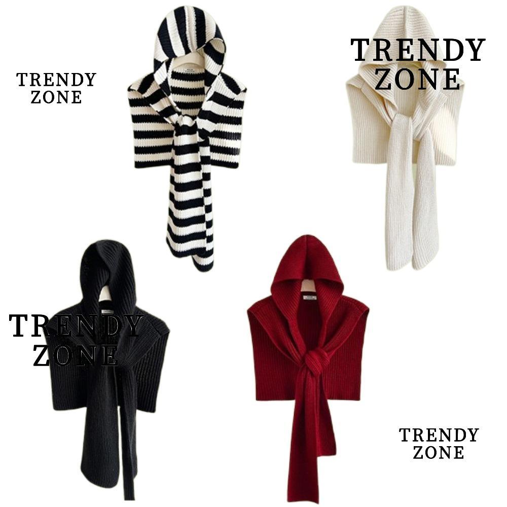 ผ้าคลุมไหล่ YZONE ทันสมัย ถักอบอุ่น ลายเหมือนขนสัตว์ ใช้อเนกประสงค์