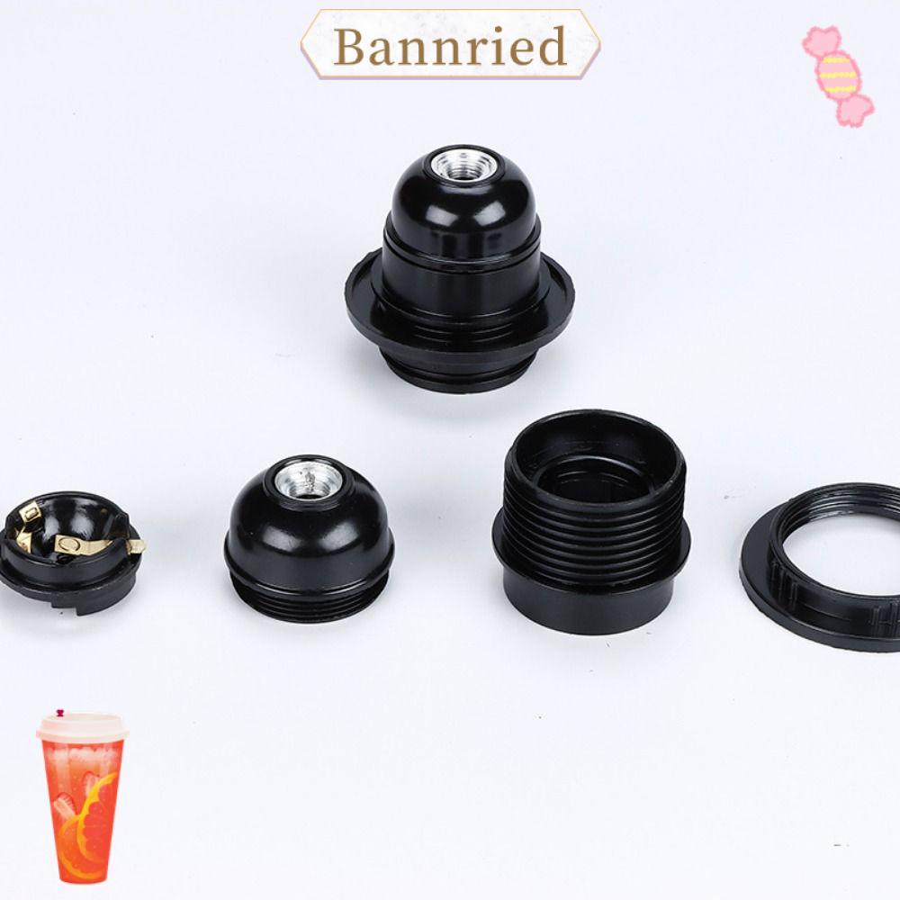 BANNRIEDSG โคมไฟเกลียวหัวโคมไฟตั้งพื้นอุปกรณ์ไฟ E27 E14 ปากโคมไฟ