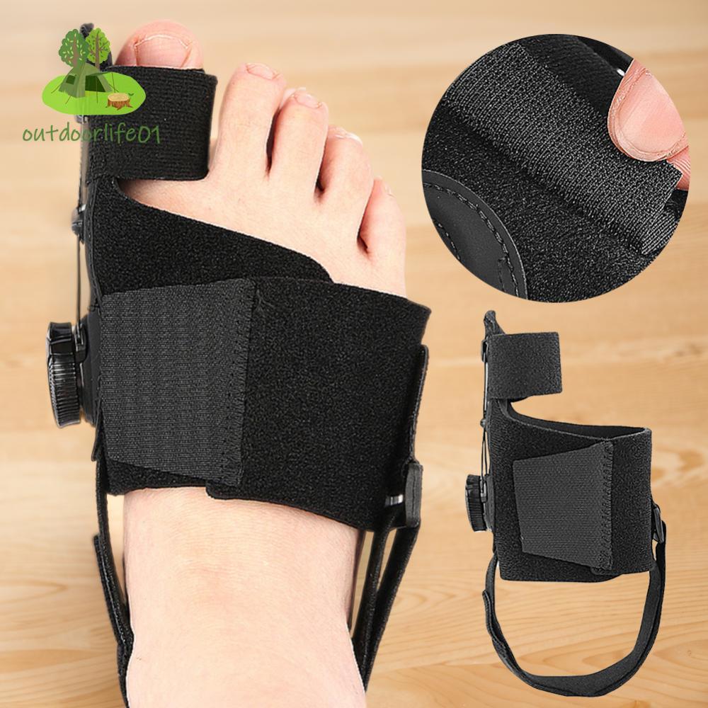 Ღ Bunion Corrector Orthopedic Bunion Splint ปรับ Hallux Valgus Orthosis Corrector พร้อมสายกันลื่นสํา