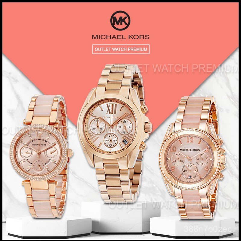 [โค้ด 150FASH22]OUTLET WATCH นาฬิกา Michael Kors OWM154 นาฬิกาข้อมือผู้หญิง นาฬิกาผู้ชาย  Brandname 
