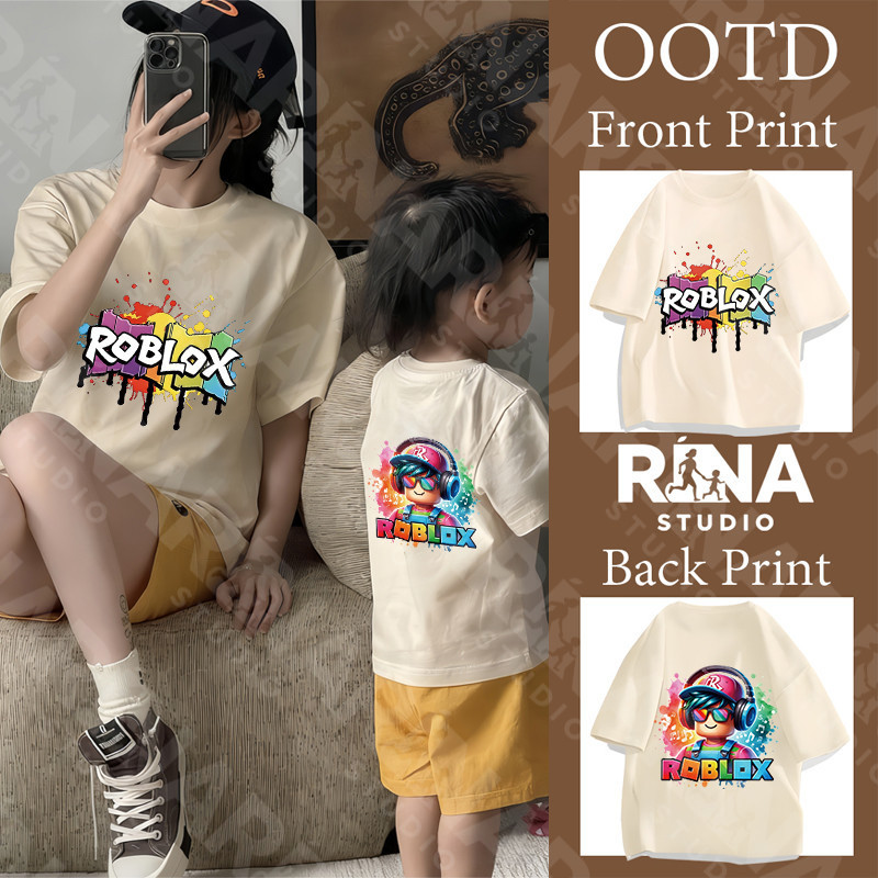 🔥พร้อมส่ง&COD🔥RINA STUDIO🔥 Roblox Family Set เสื้อครอบครัว แบบใหม่ เหมาะกับงานปาร์ตี้และท่องเที่ยว A