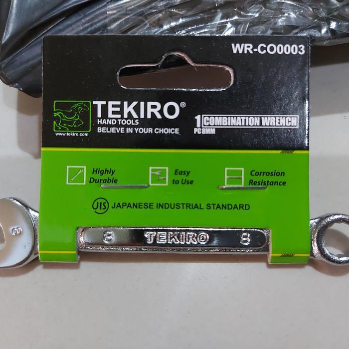 TEKIRO 8MM COMBINATION WRENCH