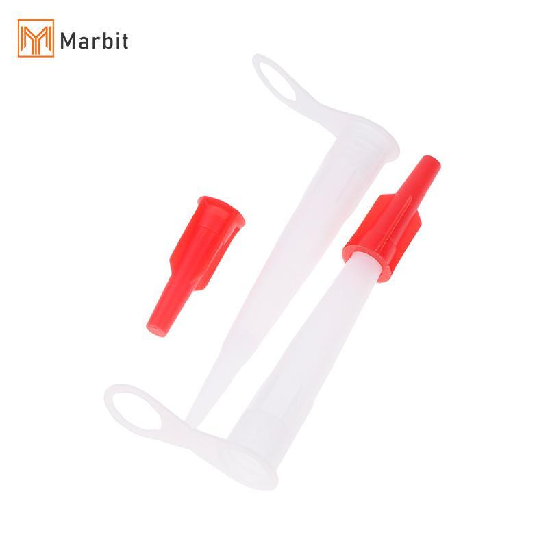 Marbit 10PCS Caulking หัวฉีด Pa ซิลิโคนหลอดหัวฉีดหมวก รูปที่ 6