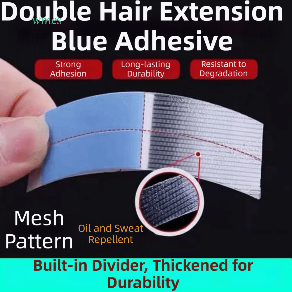 WMES1ZA 36 ชิ้นลูกไม้ด้านหน้าวิกผมเทป, Arc กาว C-Shaped Double Side เทป, วิกผมอุปกรณ์เสริมบาง Breathable Ultra Hold Bonding กาว Mens Toupee