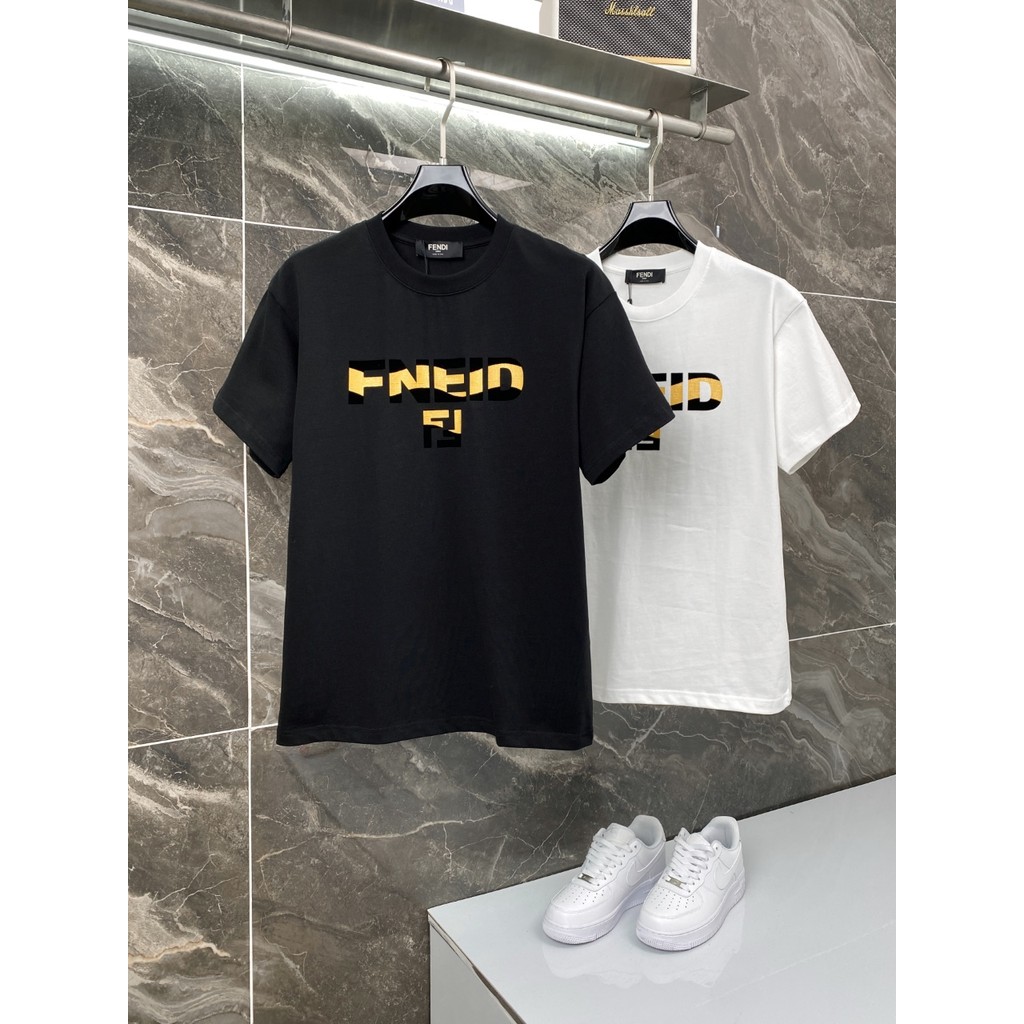 เสื้อยืด Fendi รอบคอดีไซน์ทันสมัย ใส่สบายทุกวัน