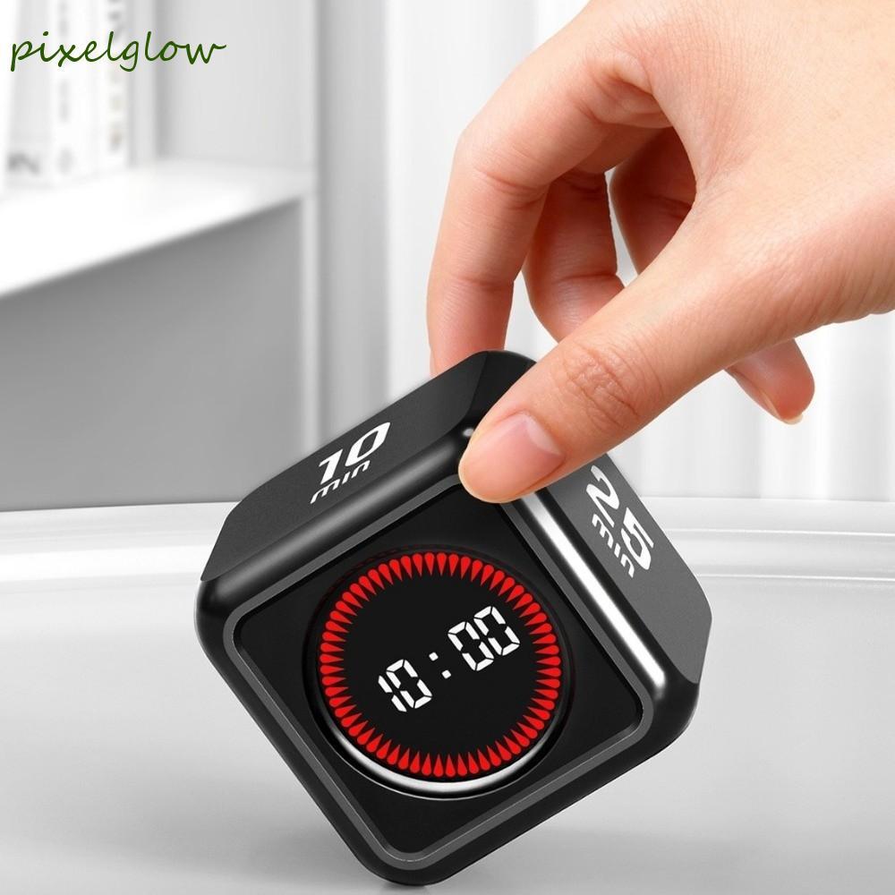 PIXELGLOW Gravity Sensing Timer, Gravity Sensor จอแสดงผล LED Visual Flip Timer, เครื่องมือเพื่อการศึ