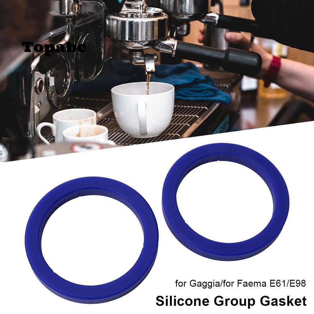 TOPABC 1 ชิ้นซิลิโคนกลุ่มปะเก็น, E61 Leakproof Group Head Seal Kit, 8.5 มิลลิเมตร O-Ring ปะเก็น Coff