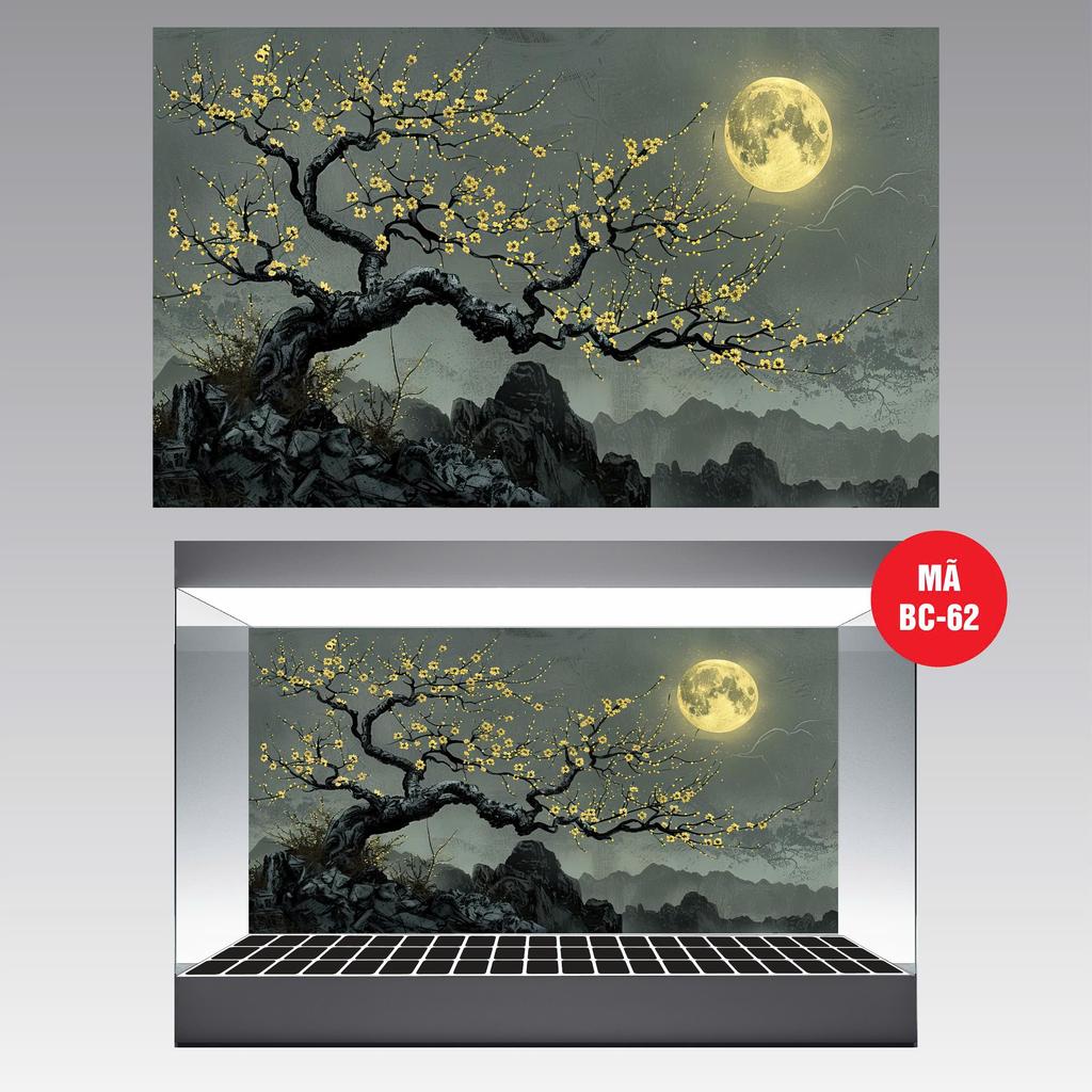 (BC62) 3D FISH POOL PAINTING (BACK PAINTING) _DECAL VIP_MT 62