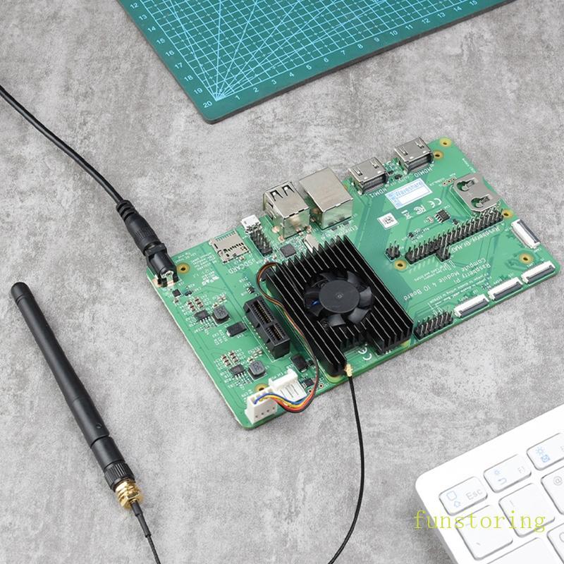 FUN Heatsink Kit ฮีทซิงค์อลูมิเนียมสําหรับ Raspberry Pi Compute รุ่น 4
