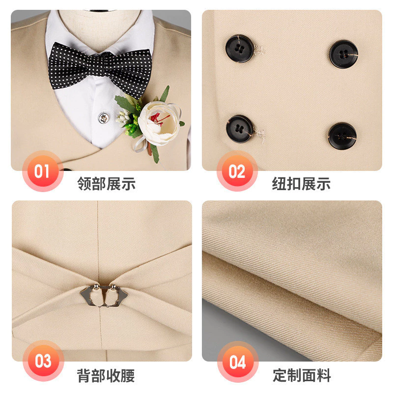 ชุดสูทเด็ก เสื้อโปโล กางเกง ทักซิโด้ ชุดออกงาน thumbnail 10