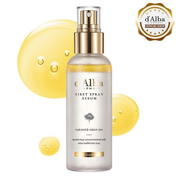 [OFFICIAL dAlba] White Truffle First Effect Spray Essence-Real Facial Rejuvenating Essence-Light Lik