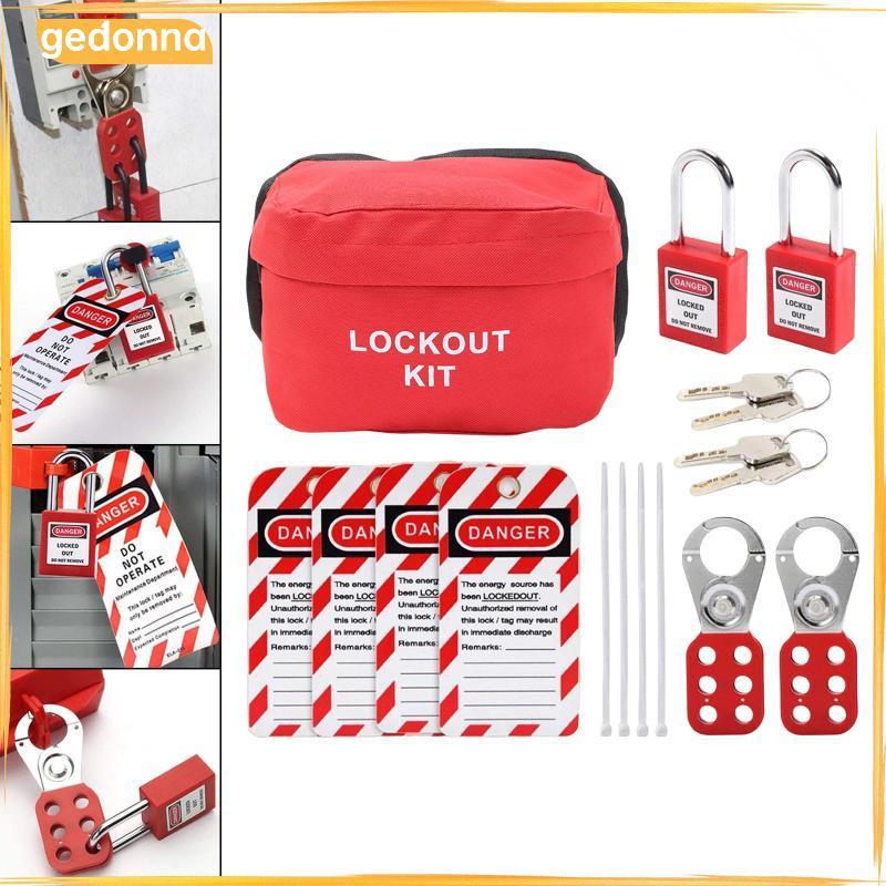 [gedonna] ชุดล็อคไฟฟ้าสําหรับงานหนัก Hasps Lockout Circuit Breaker Lockout