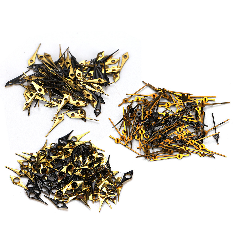 2035 นาฬิกาสีดําทองชั่วโมงชั่วโมงเข็มมือที่สองเหมาะสําหรับการเคลื่อนไหว