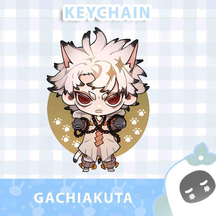 Ganci / Gantungan Kunci Akrilk ANIME GACHIAKUTA - RUDO