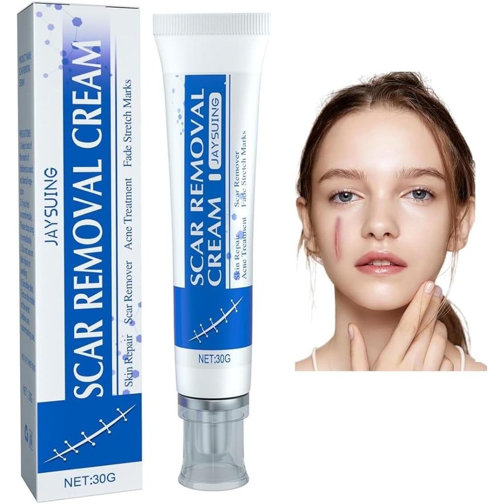 Scar Removal Cream,Silicone Scar Gel,Natural Scar Gel Burn Scar Removal,Scar Cream for Face, Cream f