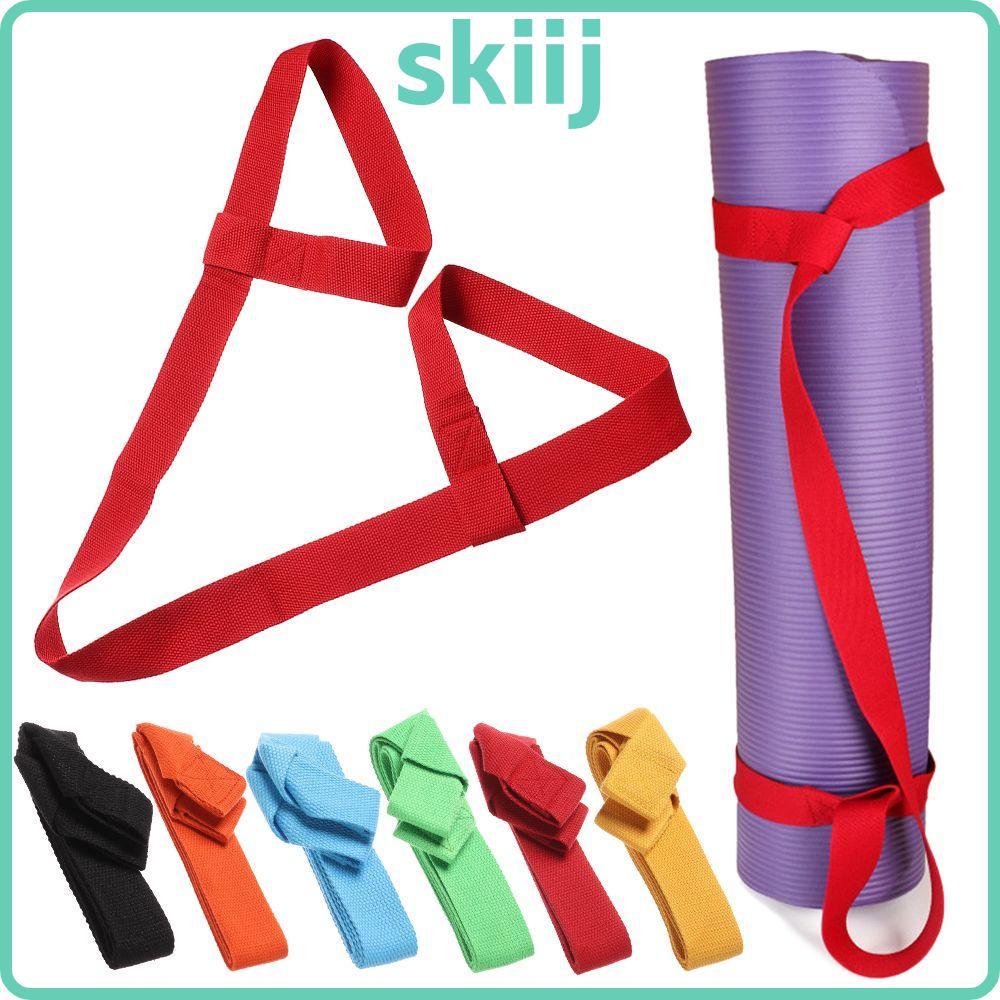 SKIIJ Yoga Mat Strap Canvas Adjustable Gym Fitness Belt