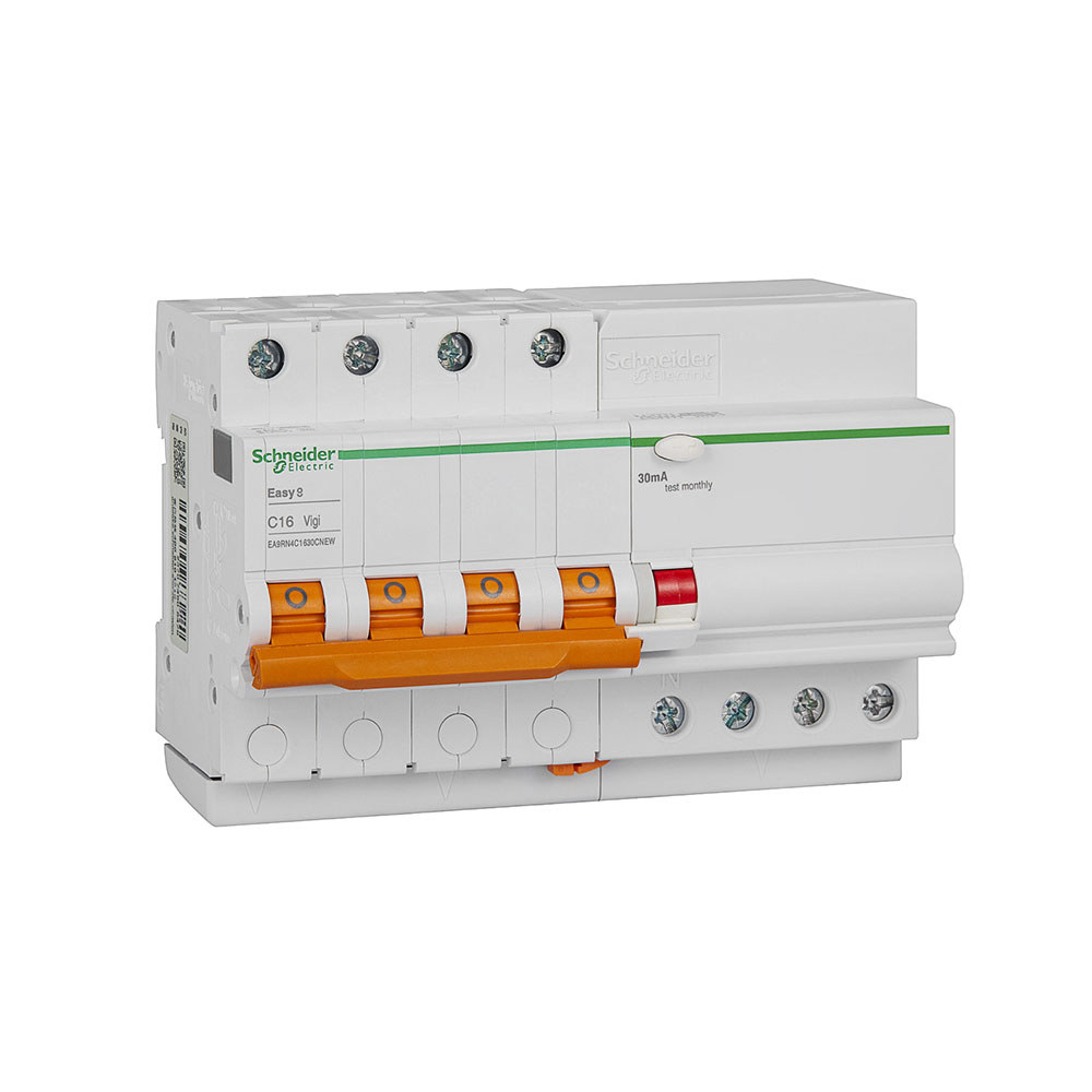 คุณภาพสูง Original Schneiders ไฟฟ้า EA9RN เบรกเกอร์รั่ว EA9R RCBO 4P C 6A 10A 16A 20A 25A 32A 40A 50