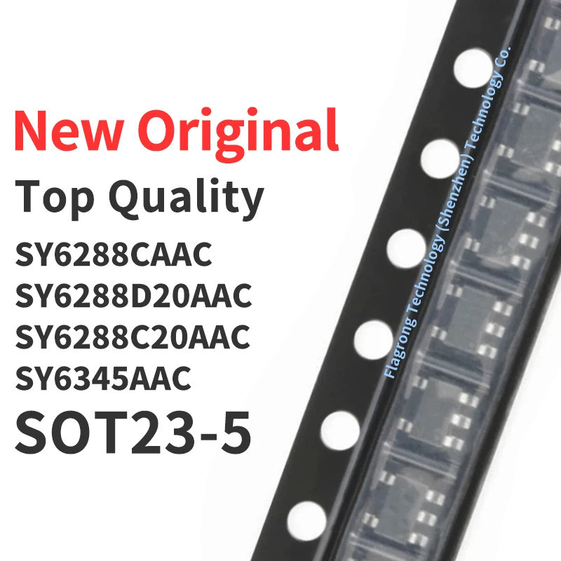 5pcs SY6288CAAC SY6288D20AAC SY6288C20AAC SY6345AAC DF RE RT YS SOT23-5 ชิปใหม่ ic