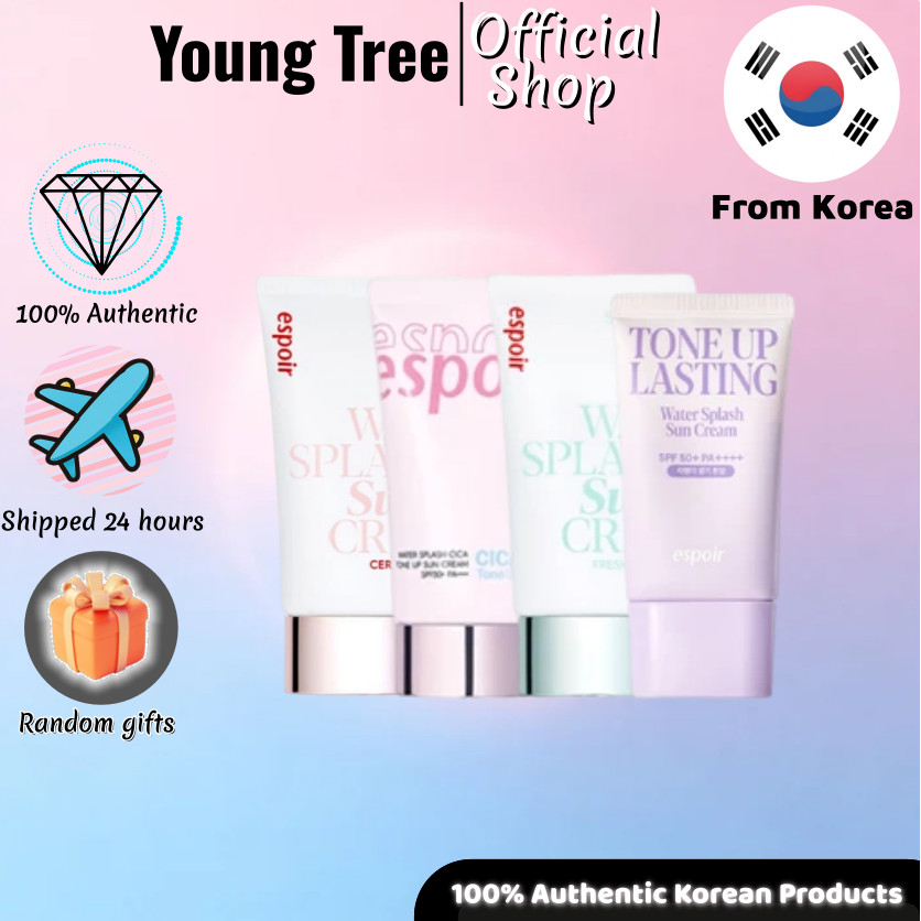[ESPOIR] Water Splash Sun Cream Tone-Up/Water Splash Cica Tone Up Sun Cream 60ml/Water Splash Sun Cr