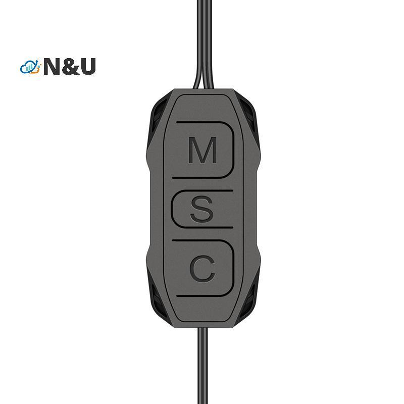 N & U ARGB Controller 5V 3pin ถึง SATA แหล่งจ่ายไฟ Mini RGB Controller 3PIN Hub Forputer Cpu กรณี Co