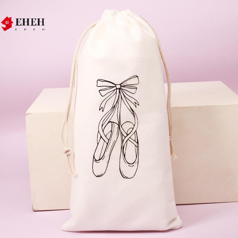 [EHEH] Dance Bag Shoes Storage Pouch Ballet Organizer Handbag Bags Pouches Satin Ballet Shoe Bag Sat