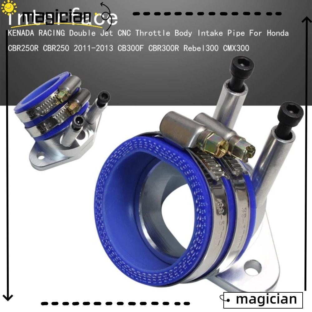MAGICIAN คันเร่ง, Anodized ประสิทธิภาพสูงท่อไอดี,อลูมิเนียม Racing คาร์บูเรเตอร์ไอดีสําหรับ CBR250R 
