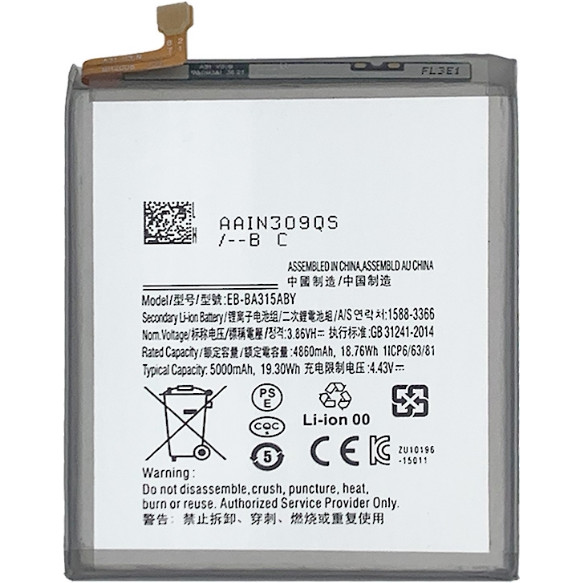เหมาะสําหรับ Samsung Samsung Galaxy A31 SM-A315 EB-BA315ABY แบตเตอรี่โทรศัพท์มือถือ