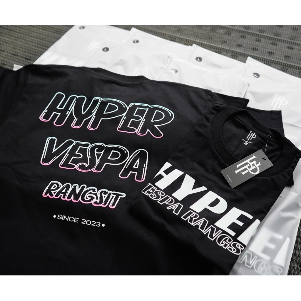 เสื้อยืด Hyper Vespa Collection1 ของทางร้าน ใส่แล้วเท่แน่นอน100%