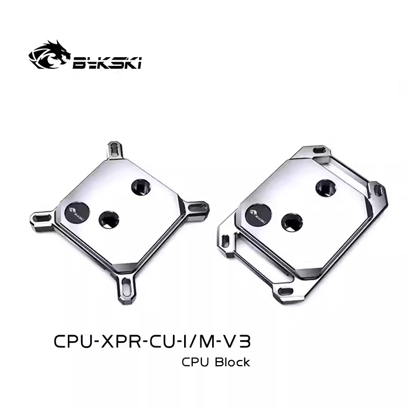 Bykski CPU-XPR-I/M-V3 CPU Water Block สําหรับ INTEL LGA1851 1700, AMD Rayzen 7 & 9
