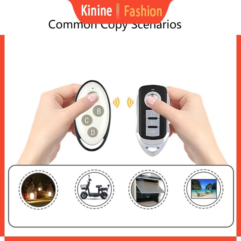 KIN AK-1801A074 4 ปุ่มคัดลอกรีโมทคอนโทรล Duplicator 433MHZ Key Fob