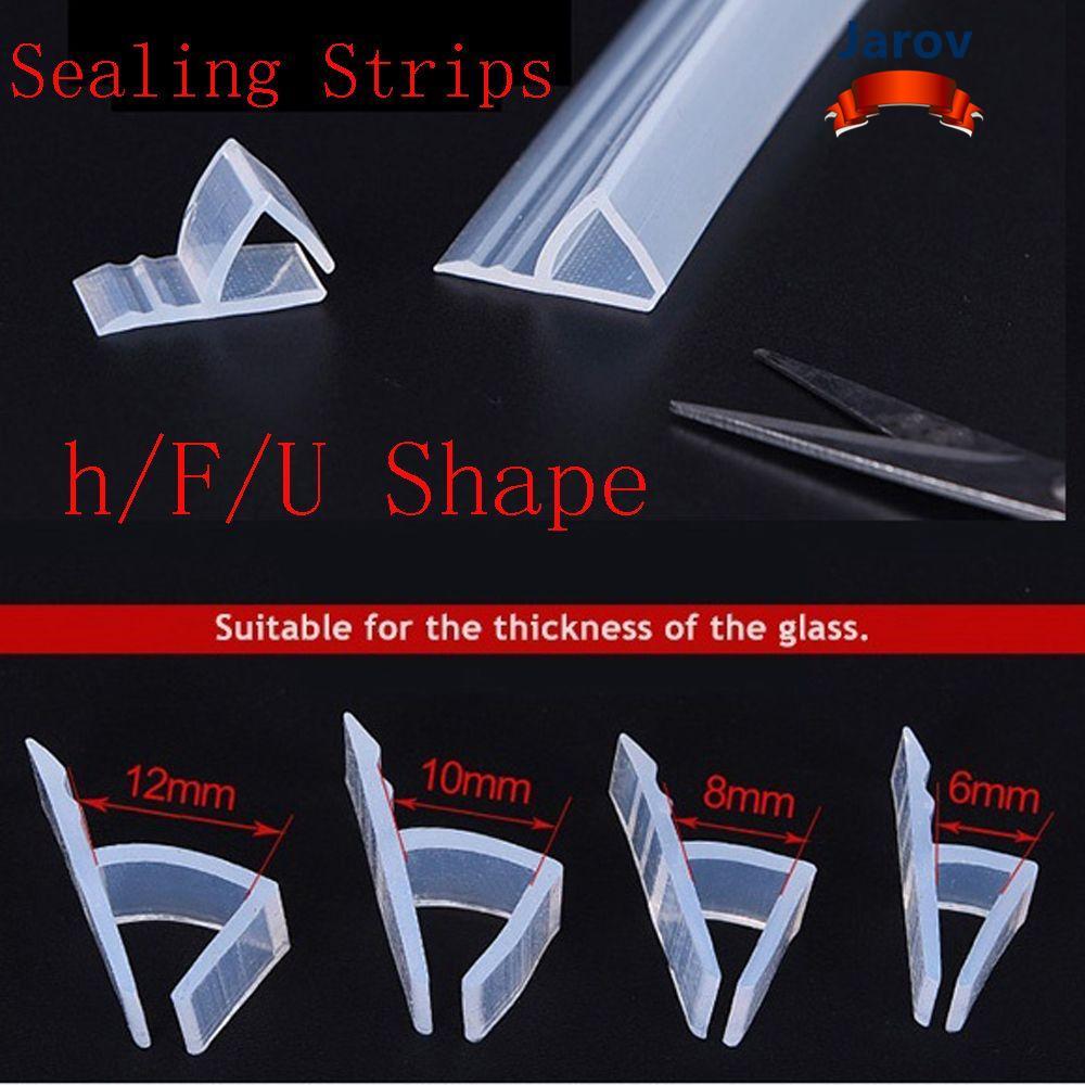 JAROV 1M 6-12mm FU h Shape Seal Strip Home & Living Home Improvement ฮาร์ดแวร์ประตูกระจก Weatherstri