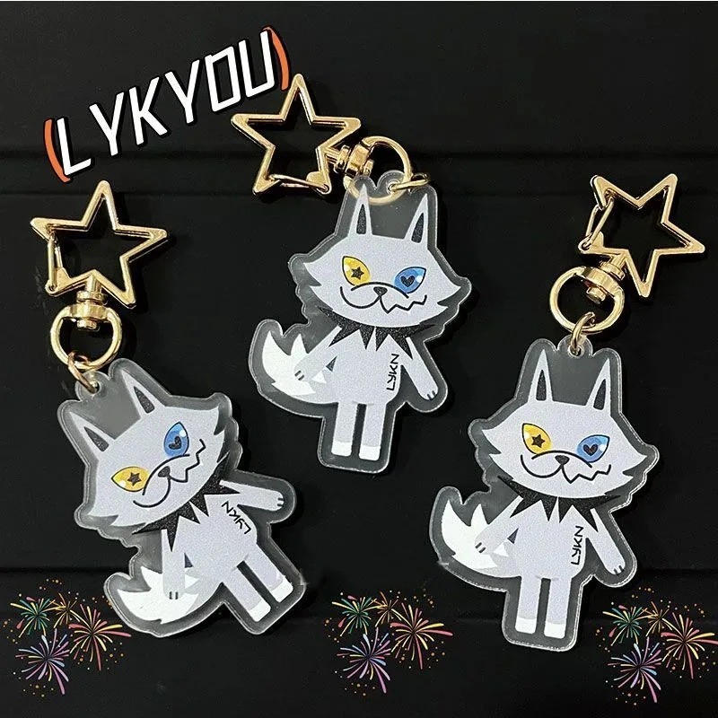 Thai Boy Band LYKN Lycan Lykyou คอสเพลย์พวงกุญแจ Unisex Kawaii โลหะผสมอะคริลิคจี้พวงกุญแจกระเป๋าอุปก