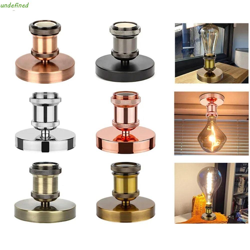 ฐานหลอดไฟ JARREDIW,อลูมิเนียม Creative Lamp Socket,ตกแต่งบ้าน E27 Vintage Lamp Holder Ceiling Screw Light