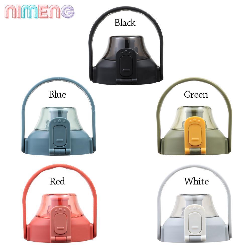 NIMENG 1 ชิ้นฝาขวด, อุปกรณ์เสริมขวด Tumbber ถ้วยหมวก, ทนทาน Therms Universal พร้อมที่จับถ้วยฝาปิดสําหรับ 1000/1200/1500/1800ml
