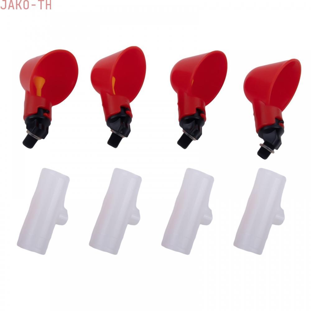 ❀On Sale❀4PCS Poultry Bird Watering Cups Automatic Chicken Waterer Hanging Cups❀