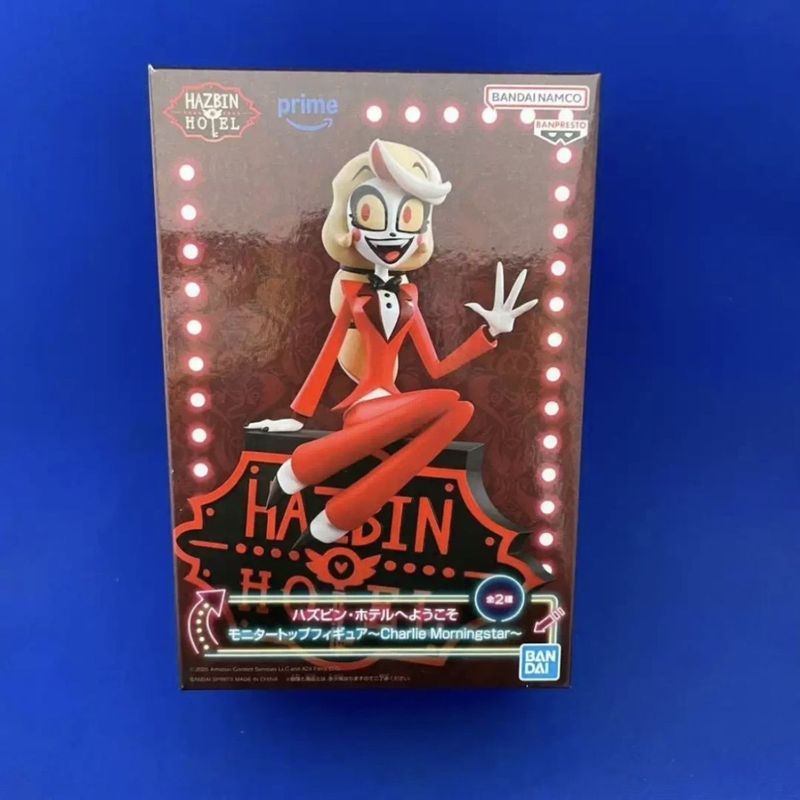 【พร้อมส่ง】hazbin hotel ตุ๊กตา figure plush doll voxพร้อมส่ง โรงงานแว่นตาแท้เวอร์ชั่นญี่ปุ่น Hell Inn Charlie Moninsta Jingpin Figure