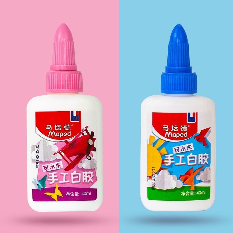 Maped Elementary School Children Handmade Glue diy Liquid Glue White Latex#现货马培德小学生儿童手工胶diy液体胶白乳胶