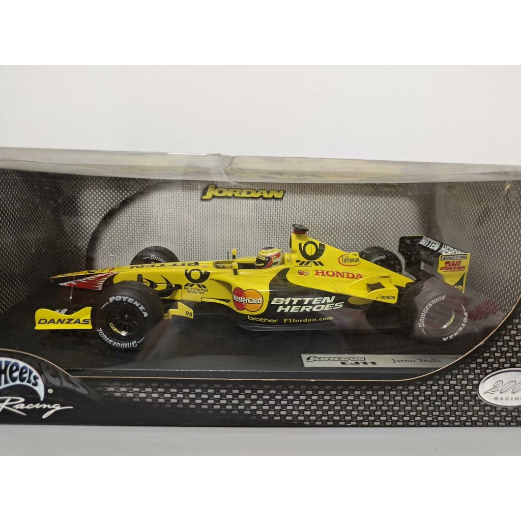 Hot Wheels 1: 18 F1 Jordan Fleet EJ11 Non-Remote Area จัดส่งฟรี