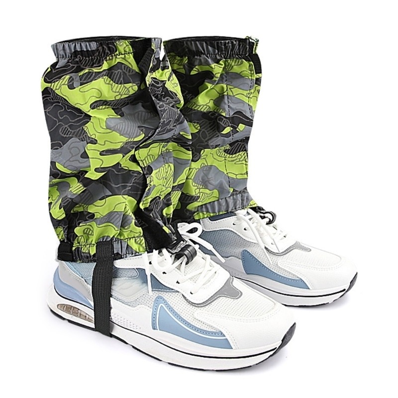 1 คู่ขา Gaiters Snow Boot Gaiters สําหรับผู้หญิงผู้ชายเดินป่า Backpacking เล่นสกี