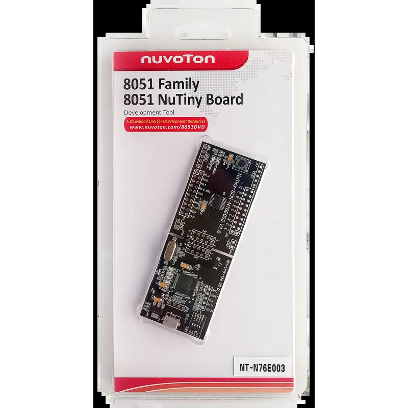 NuTiny-SDK-N76E003 บอร์ดพัฒนาสําหรับ 8051 Microcontroller การเขียนโปรแกรมฝังตัว & Prototyping