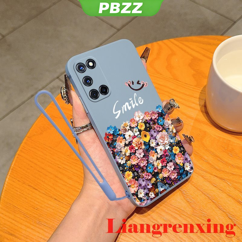 PBZZ ปลอก OPPO A52 OPPO A92 OPPO A74 5G เคสโทรศัพท์ Softcase ซิลิโคนเหลว Protector Smooth กันกระแทกฝาครอบกันชนดีไซน์ใหม่การ์ตูนยิ้ม YTXSH01