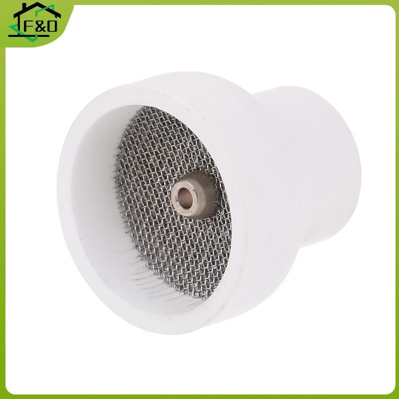 F&O 1 PC 16 # หัวฉีดเซรามิคสีขาว Alumina ถ้วยสําหรับ WP9/20/17/18/26 Tig ไฟฉายเชื่อม #16 ถ้วยเชื่อม 